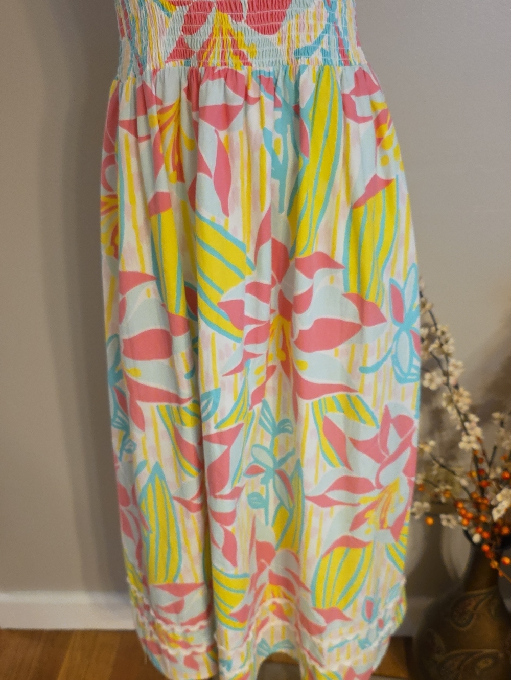 Sail To Sable Smocked Top Sundress - Picture 4 of 14